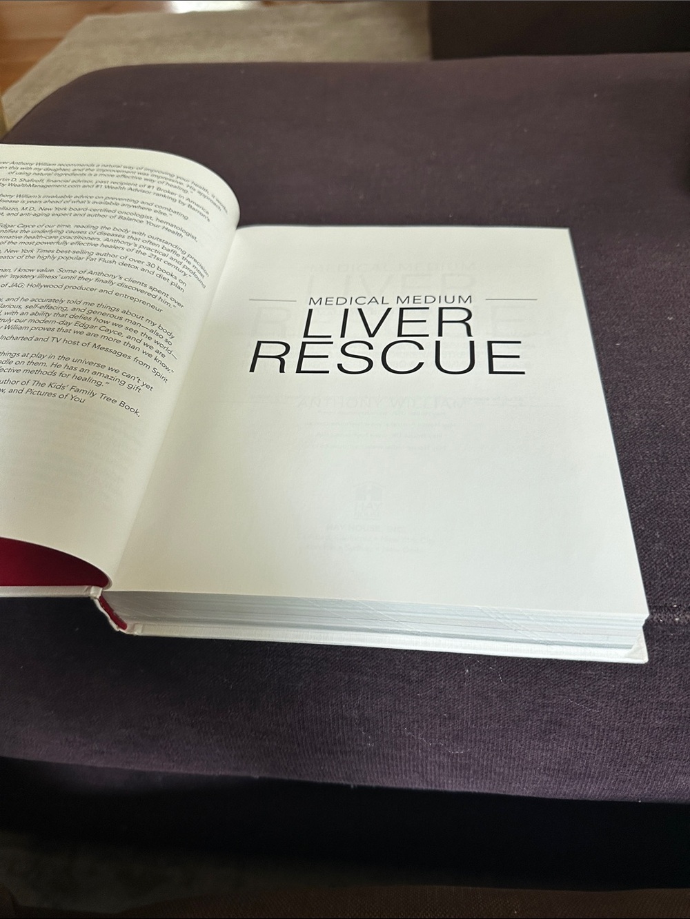 Medical Medium "Liver Rescue" Paperback Book - White & Black